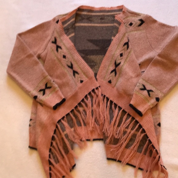 Cup & Tea Sweaters - Cup & Tea Open French poncho/sweater.